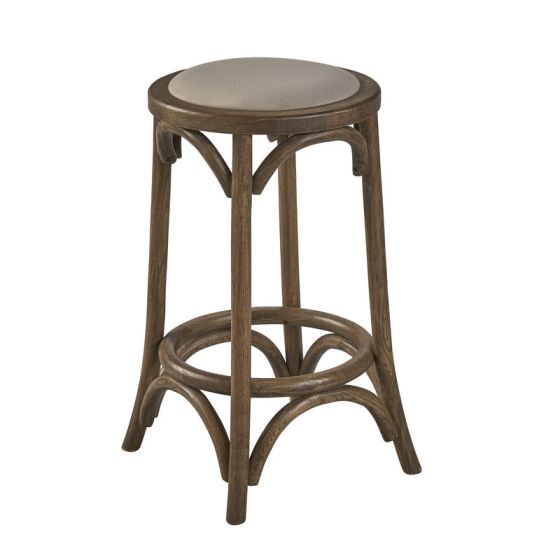 Bent Wood Natural Counter Stool