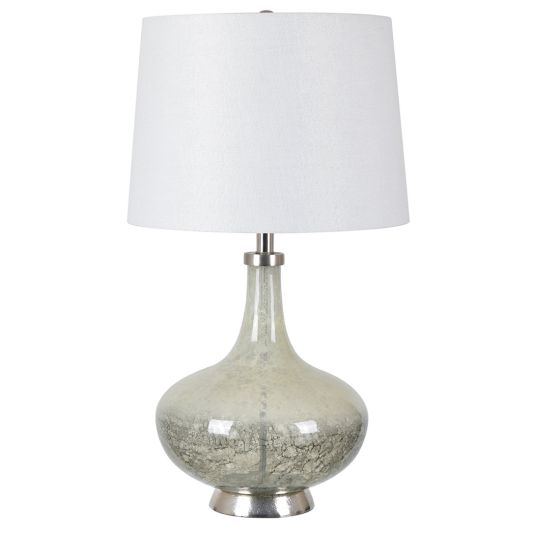 Sea Glass Bottle Lamp