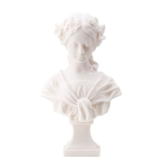 Resin & Marble Female Bust