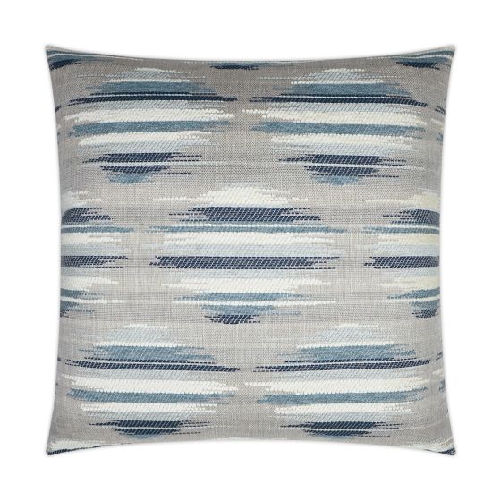 Abstract Spotted Blue Pillow