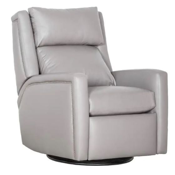 Linen Swivel Glider Recliner