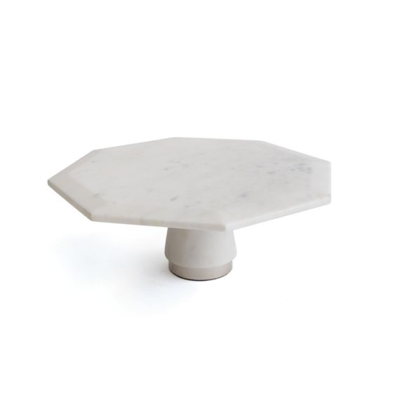 Marble Octagonal Cake Stand