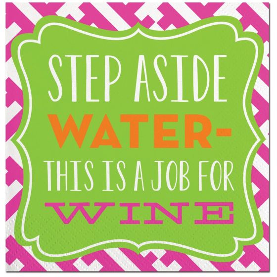 Step Aside Water...