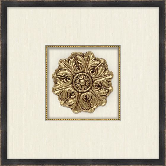 Gold Leaf Medallion