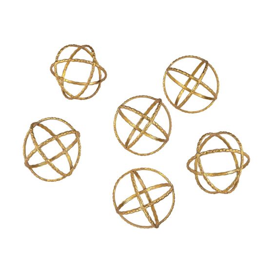 Gold Leaf Orbs