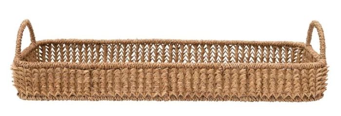 Handwoven Buri Palm Tray