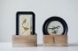 Distressed Wood Frame with Bird