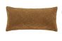 Brown Suede Lumbar Pillow