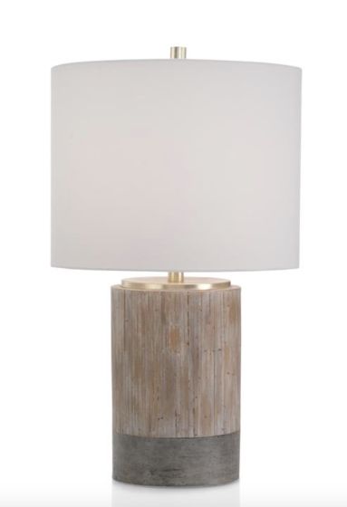 Cast Concrete Table Lamp