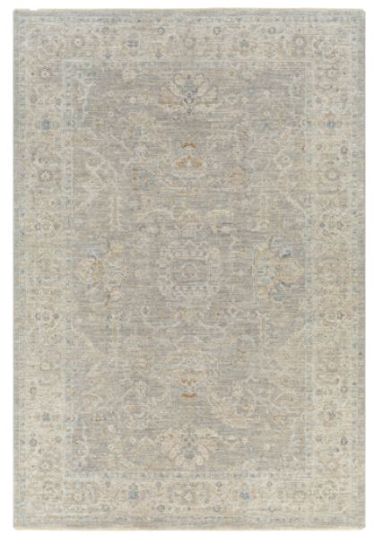 Light Grey & Beige Rug