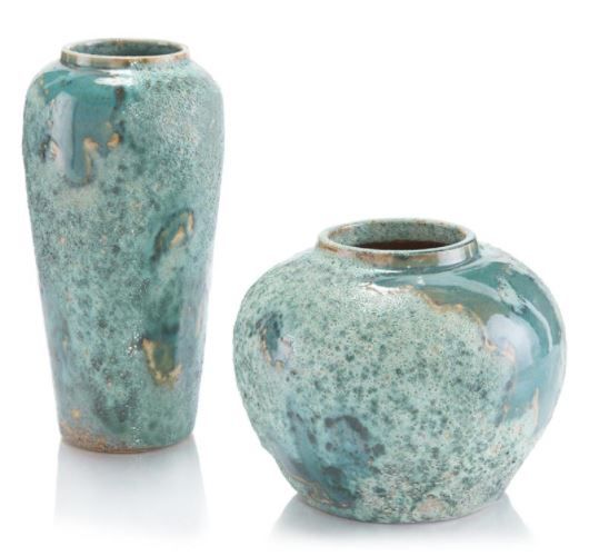 Large Seafoam Vase