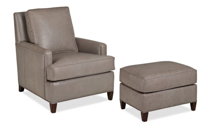 Keenan Molasses Chair & Ottoman