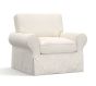 Chalk White Slipcover Chair
