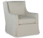 Sam Moore Skirted Swivel Grey
