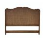 White Rue King Headboard