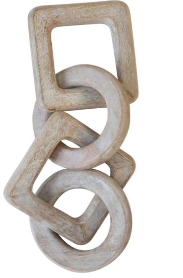 Mango Wood Chain Decor
