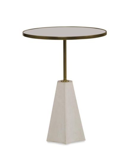 Off-White Stone Base Table