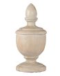 Large Whitewashed Finial