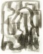 Gray Abstract Line Art
