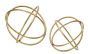 Large Gold Finished Orb