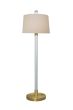 Crystal & Brass Lamp