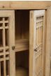 Geometric Wood Sideboard