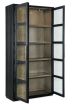Shou Sugi Ban Curio Cabinet