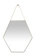 Hanging Hexagonal Mirror