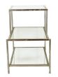 Silver Three Step Side Table