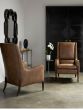 Kismet Walnut Accent Chair