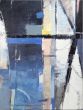 Blue and Black Abstract