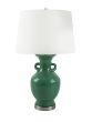 Deep Green Vase Lamp