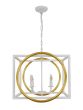 Modern Gold & White Lantern