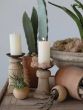 Metal Plate Wood Pillar Holder