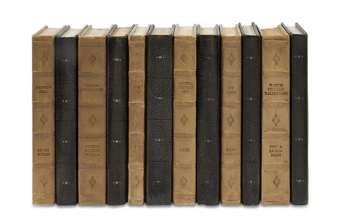 Shagreen Hand Bound Books
