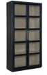 Shou Sugi Ban Curio Cabinet