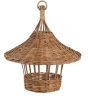 Handwoven Wicker Birdhouse