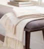 Cream Thelma Throw