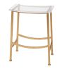 Gold & Bronze Counter Stool