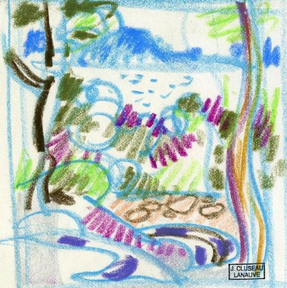 Bright Colored Landscape Art