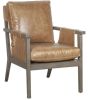 Gunpowder Leather Sling Chair