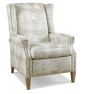 Destin Grey Leather Recliner