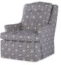 Pinkins Sky Cagney Swivel Rocker
