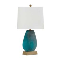 Turquoise Table Lamp