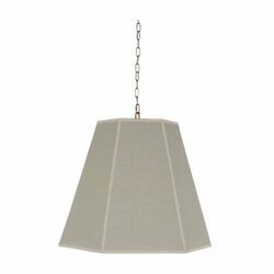 Hexagon Neutral Hued Pendant
