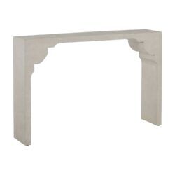 Scallop-Aproned Console Table