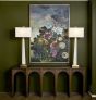 White Marble Spire Buffet Lamp