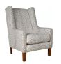 Evolving Pewter Accent Chair