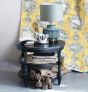 Mango Wood Table with Shelves