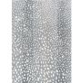 Medium Gray Animal Print Rug